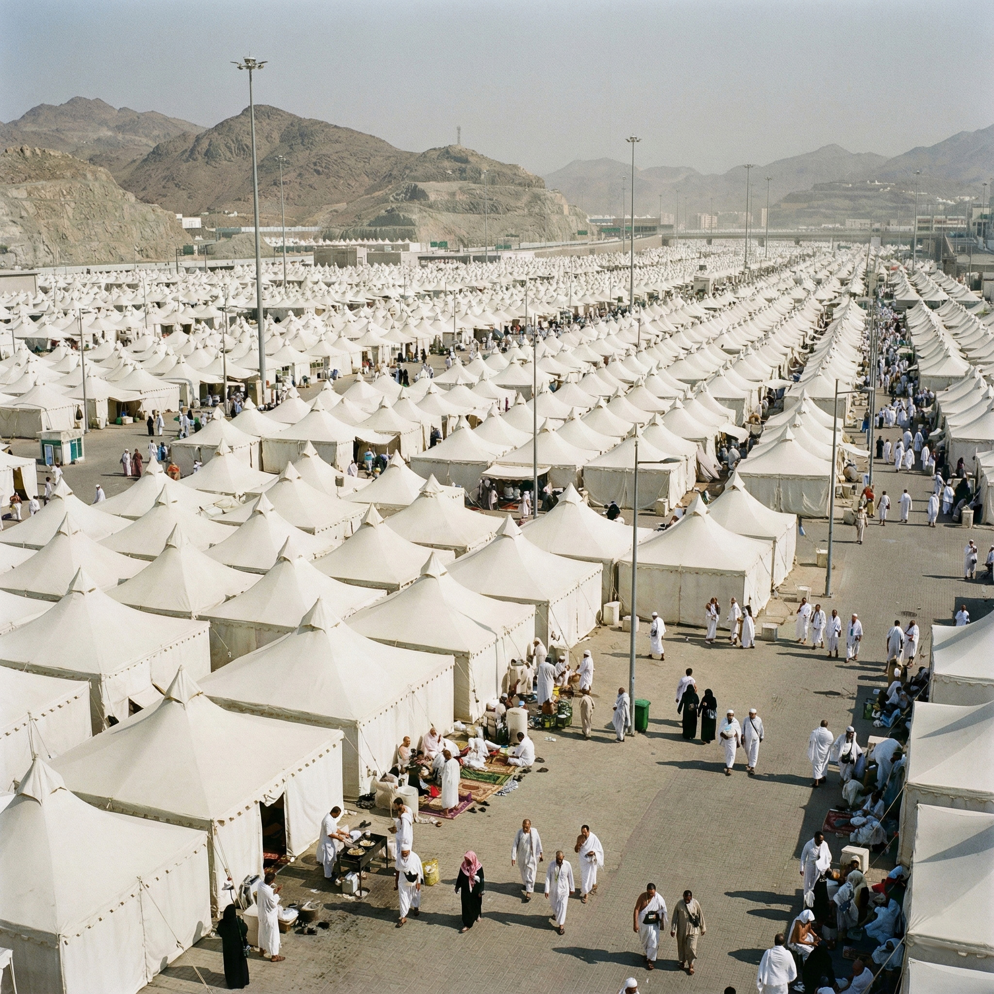 مخيمات منى المجهزة